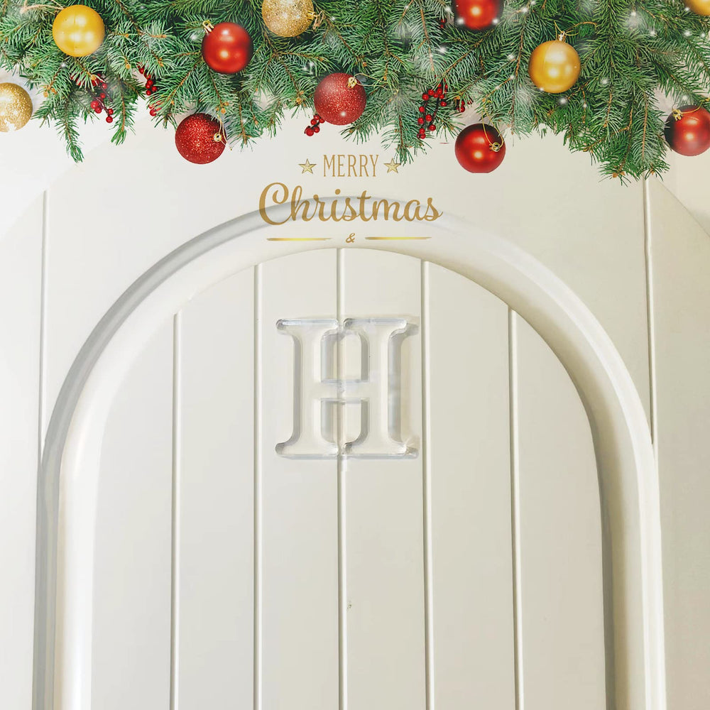 Woodounai wall-decor rustic acrylic letters for festive setups
