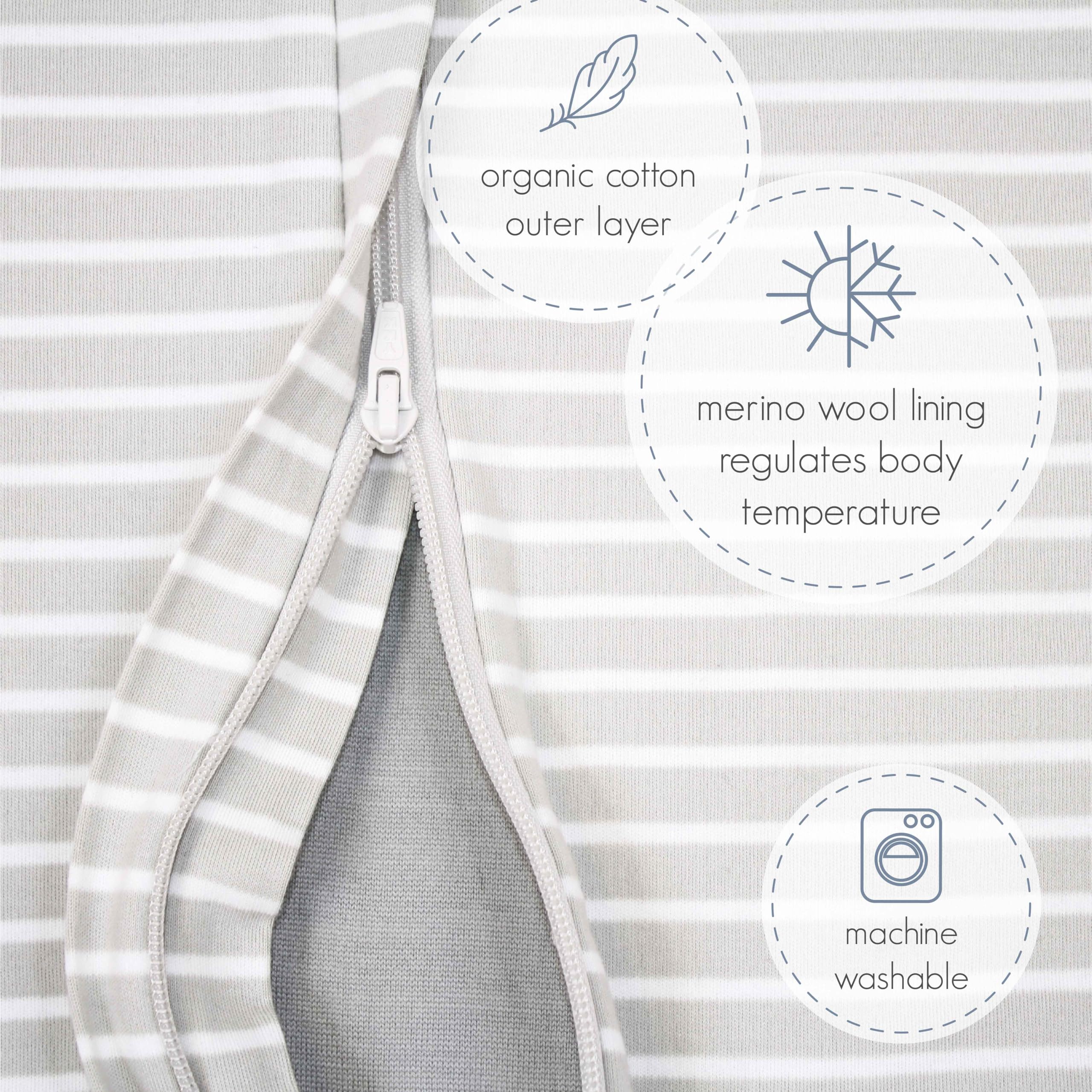 Woolino Night Sky machine-washable design for easy at-home care.