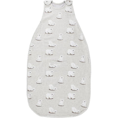 Woolino 4 Season Sleep Sack close-up fabric highlights merino wool lining for breathable comfort