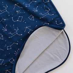 Woolino Big Kid Sleeping Bag Two-Way Zipper enables easy dressing and changes