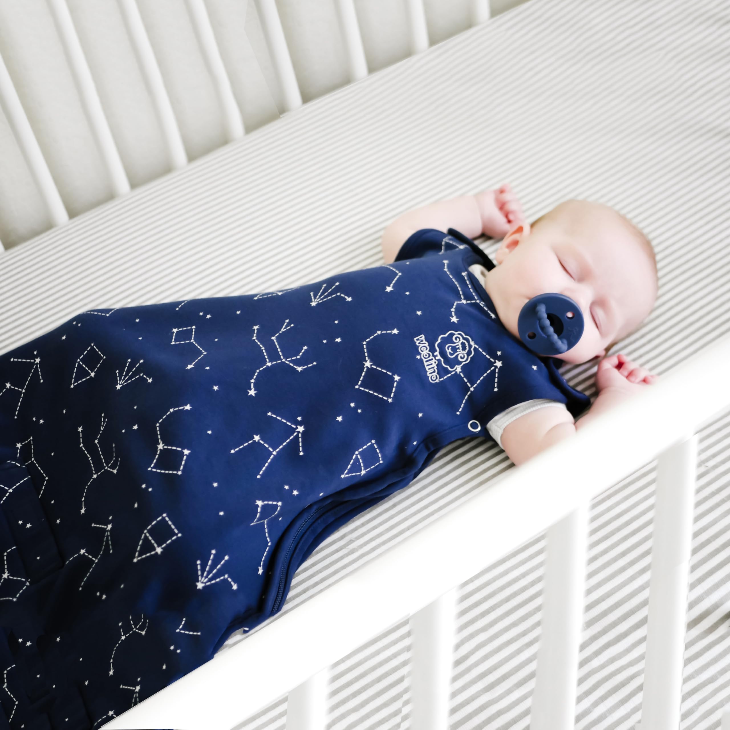 Woolino Big Kid Sleeping Bag Washable Design for easy care by busy parents