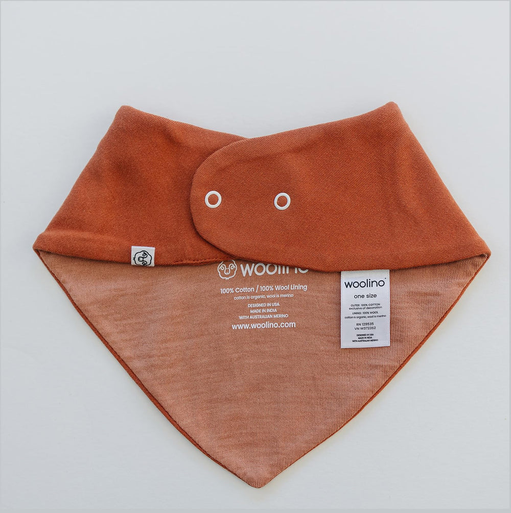 Woolino Merino baby bibs pack-2 wearability across outfits and occasions.