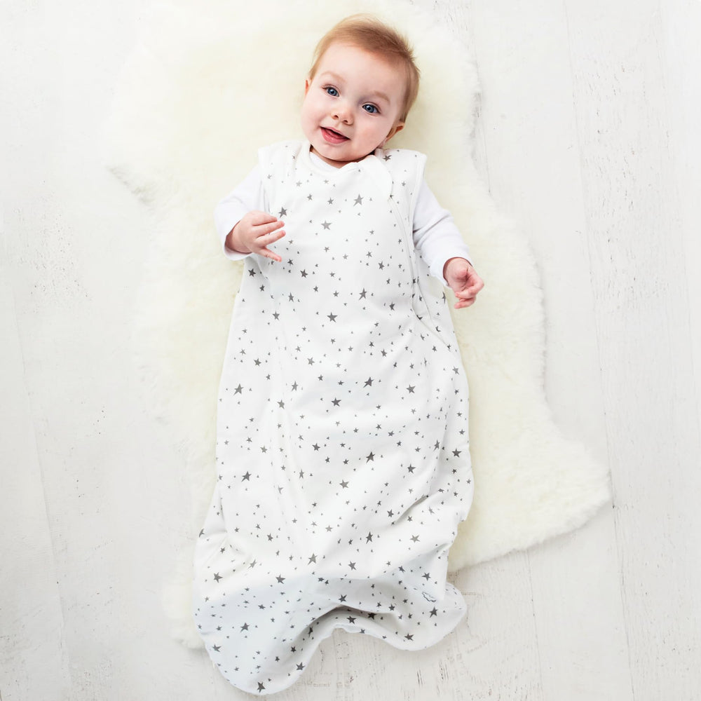 Woolino includes nursery thermometer and dressing guide for guidance.