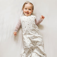 Woolino organic cotton outer closeup shows soft, durable fabric.