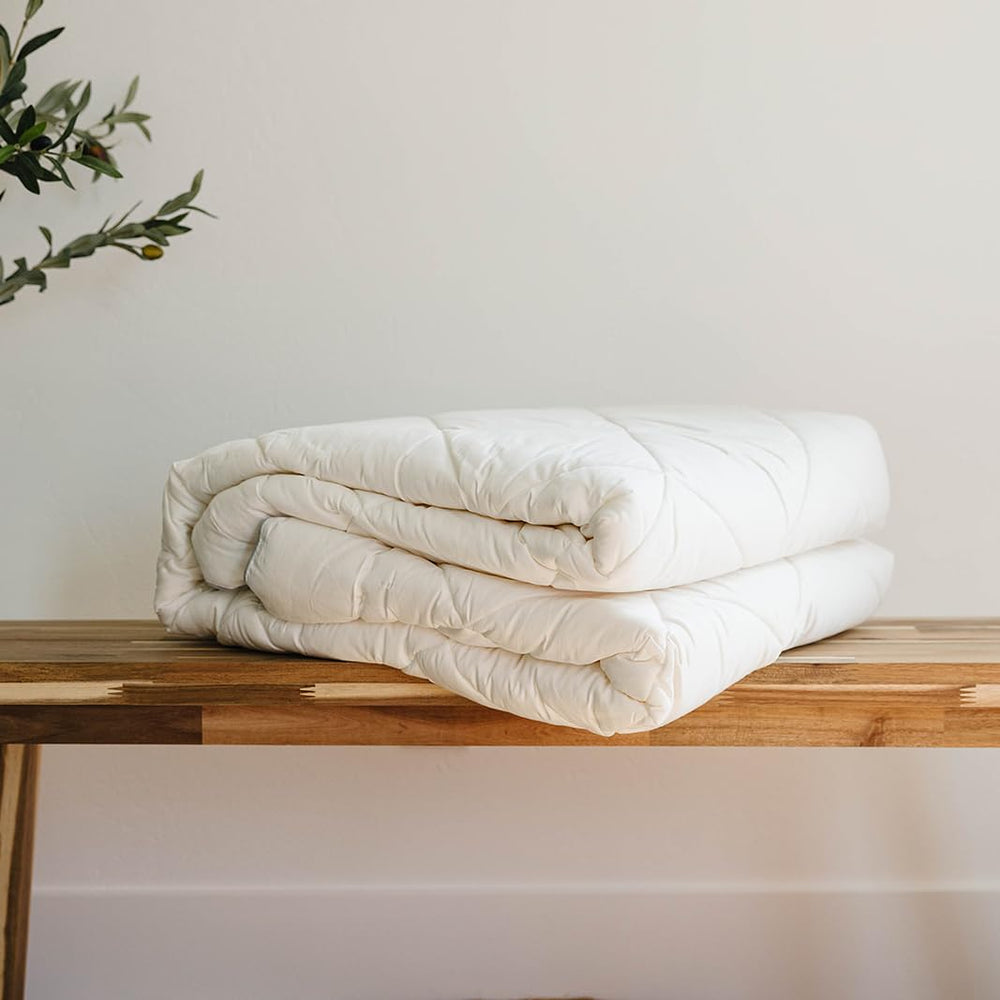 Woolino organic cotton shell with soft sateen texture