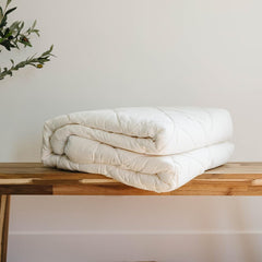 Woolino organic cotton shell with soft sateen texture