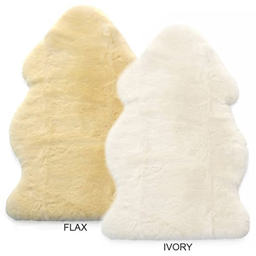 Woolino Sheepskin rug used as crib liner for baby nap-time comfort