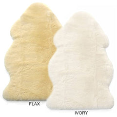 Woolino Sheepskin rug used as crib liner for baby nap-time comfort