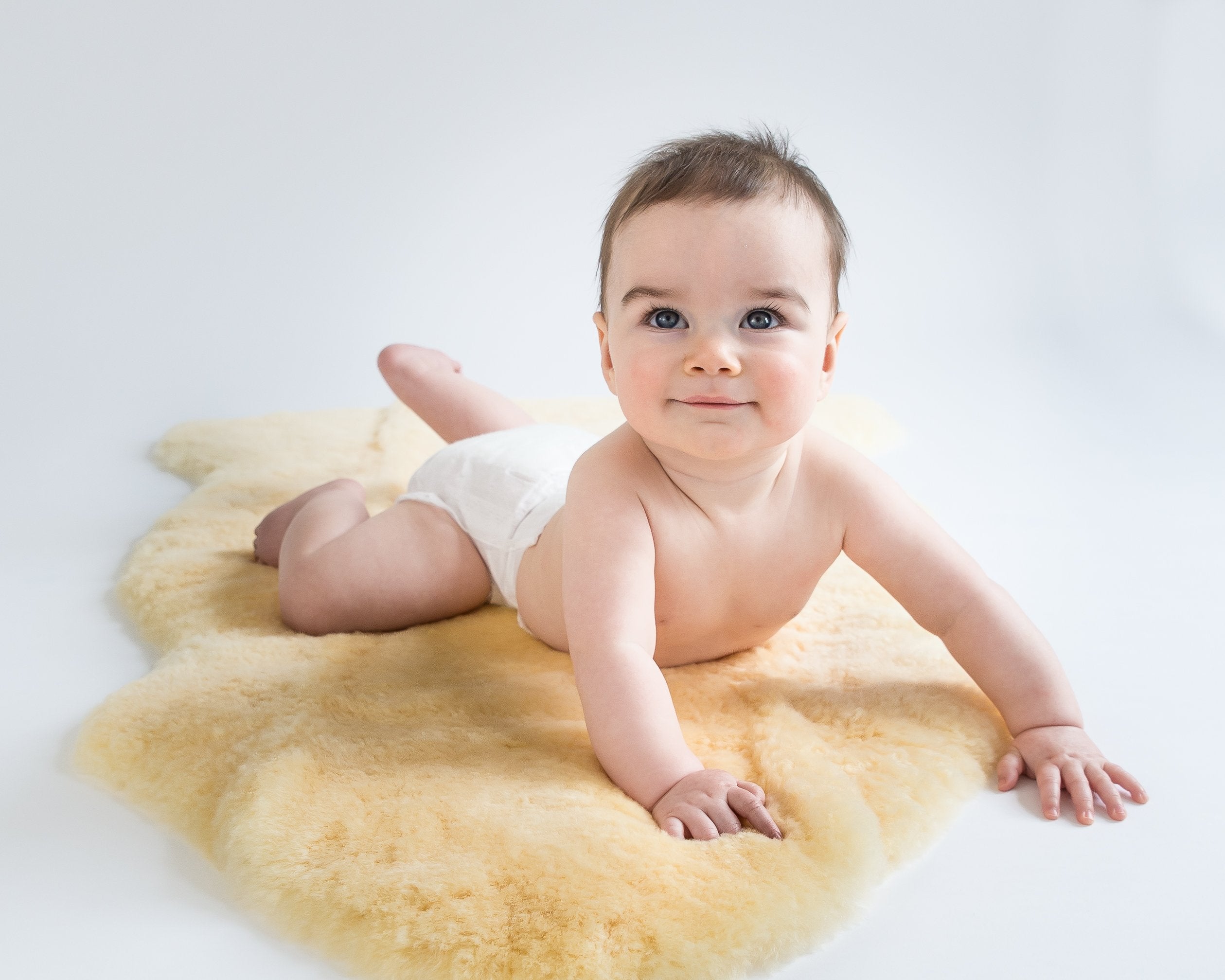 Woolino Sheepskin Rug features OEKO-TEX certification for safe use