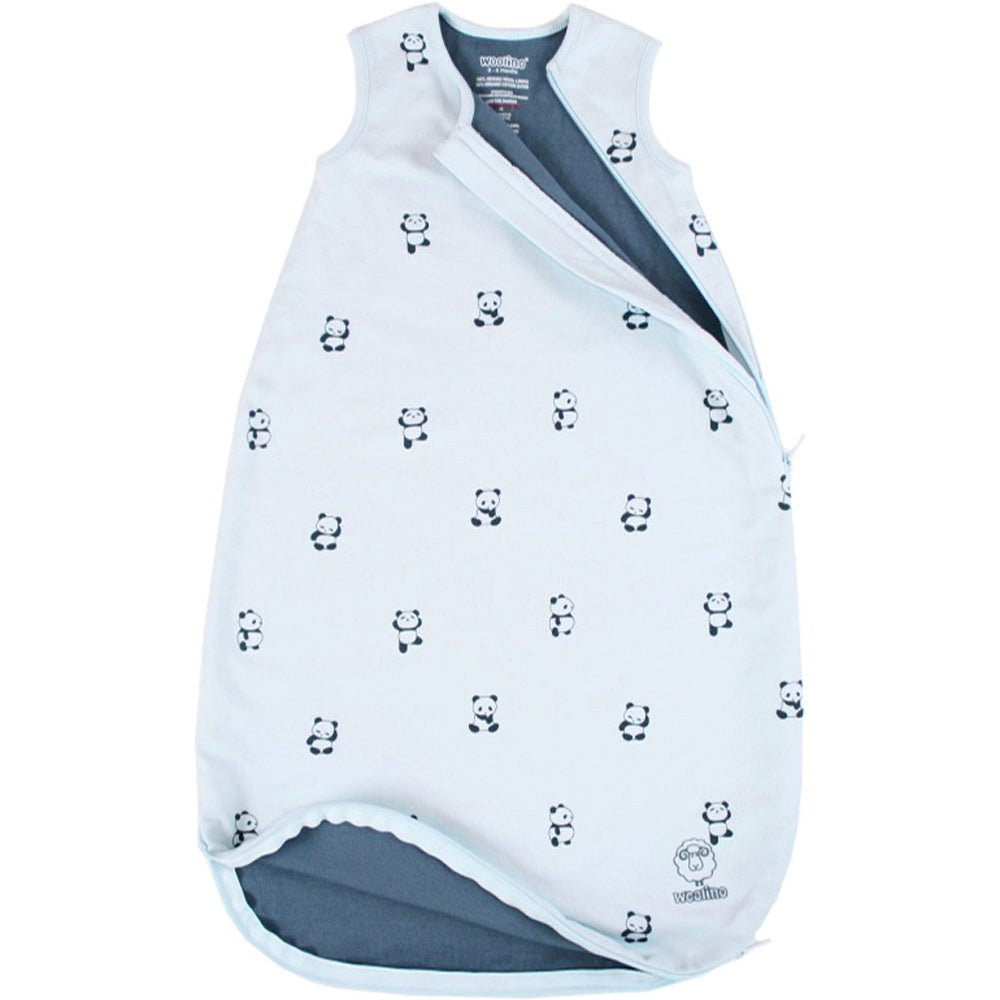 Woolino zipper-guards protect baby's skin during changes.