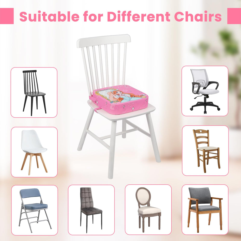 wooshwa Booster Seat detachable cover for easy cleaning.