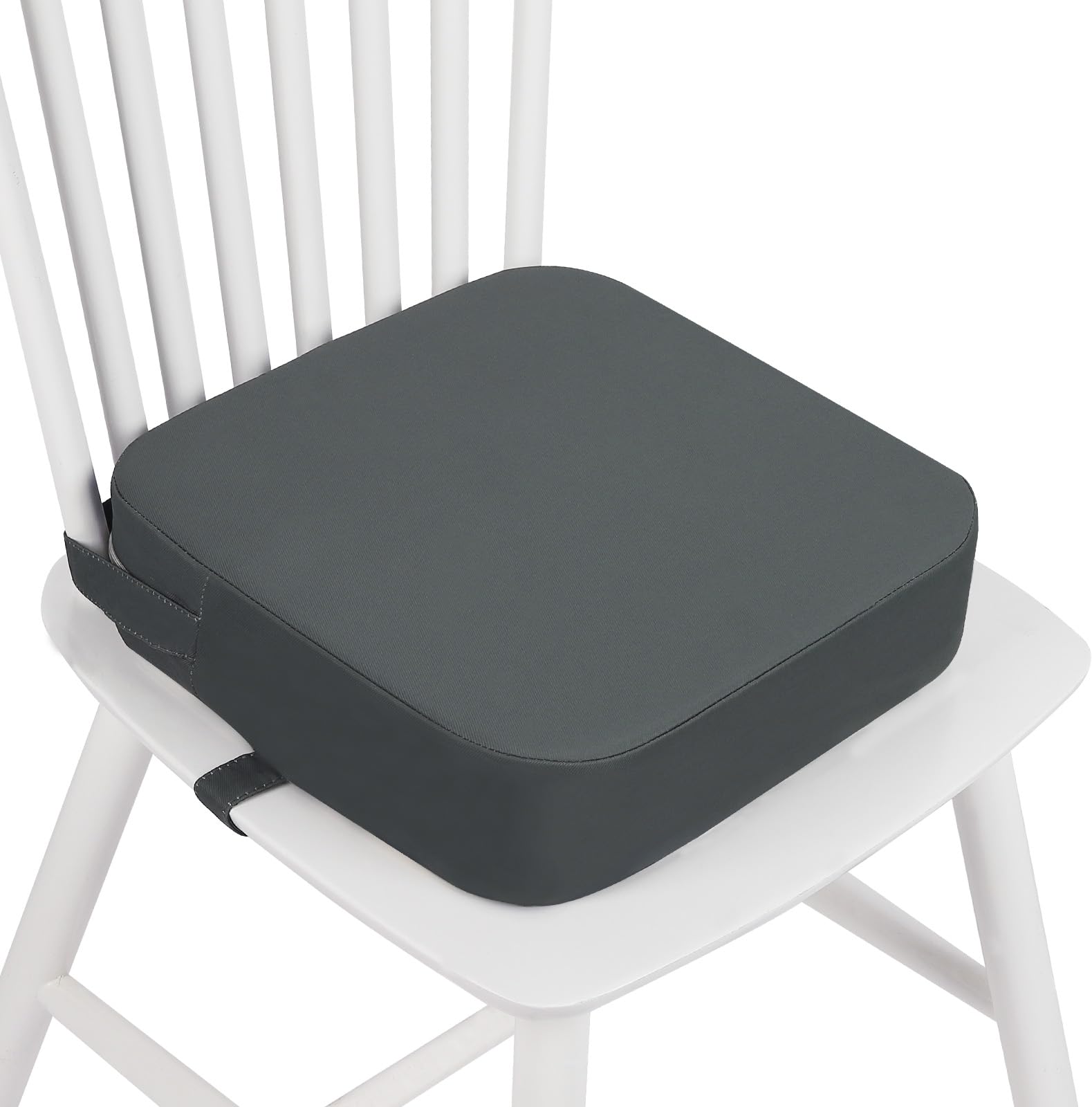 wooshwa toddler booster seat material close-up shows soft fabric for comfortable seating