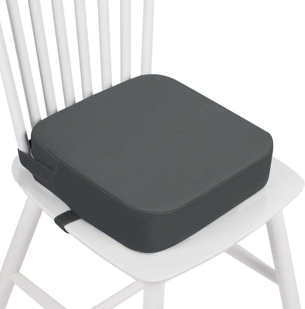 wooshwa toddler booster seat material close-up shows soft fabric for comfortable seating