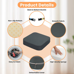 wooshwa toddler booster seat on dining chair ensures proper table height