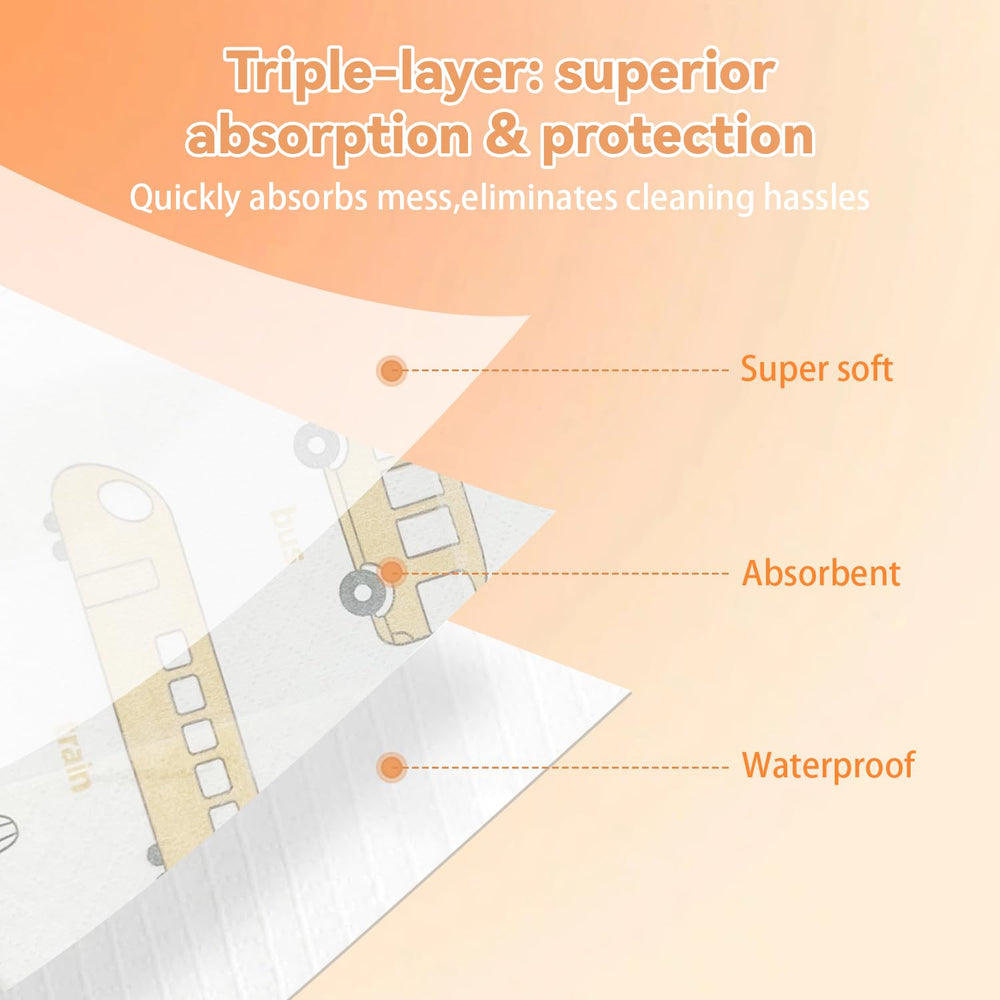 WOOWME bib catcher leakproof protects clothing during messy eating.