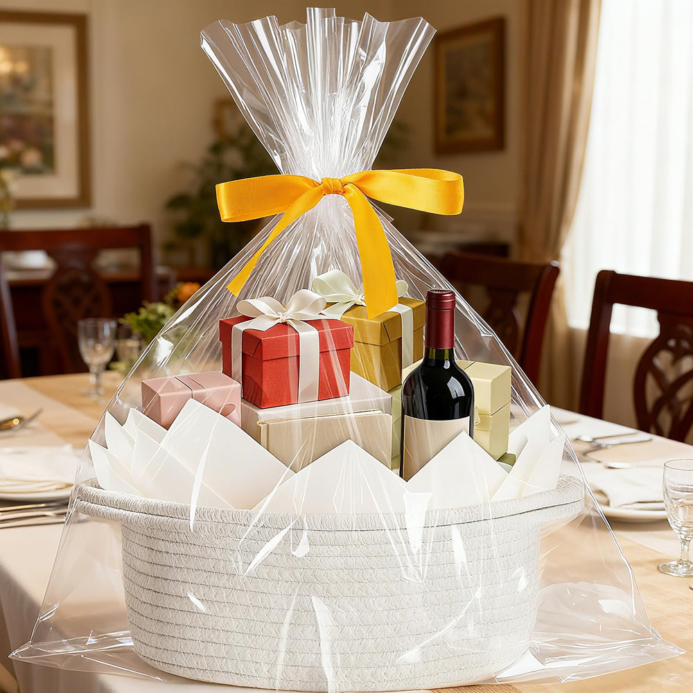 Woric gift basket tissue paper enhances color, protection, and premium presentation