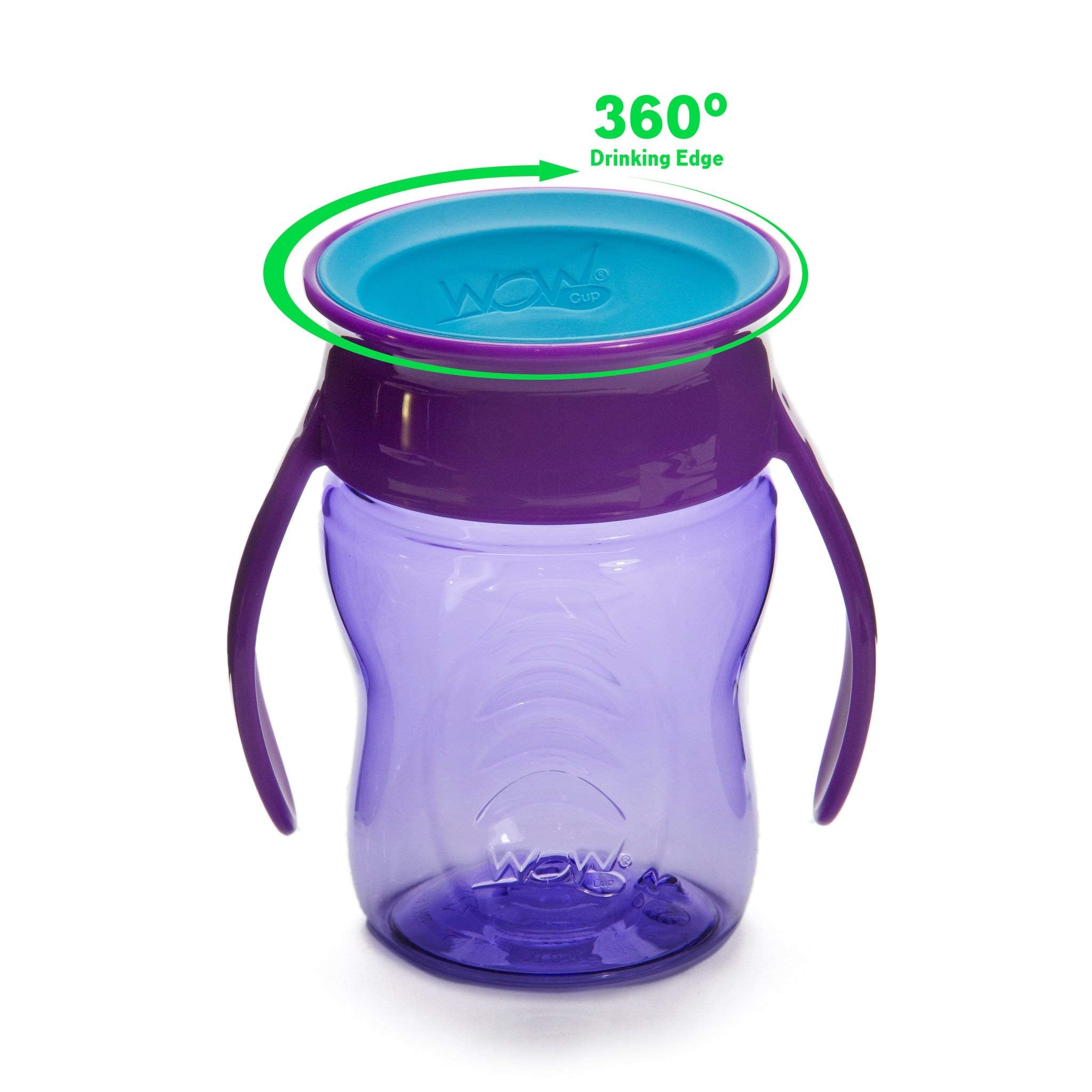 WOW GEAR Wow Cup spill-free system reduces mess during meals
