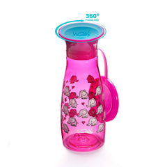 WOW GEAR WOW CUP MINI 360 spoutless design supports easy, mess-free sips