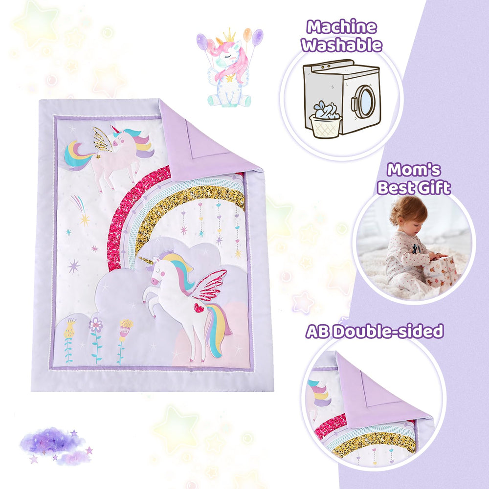 Wowelife 3-piece bedding packaging box highlights included items and gifting appeal