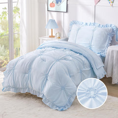 Wowelife 4-piece bedding set complete toddler bed essential for easy changes.