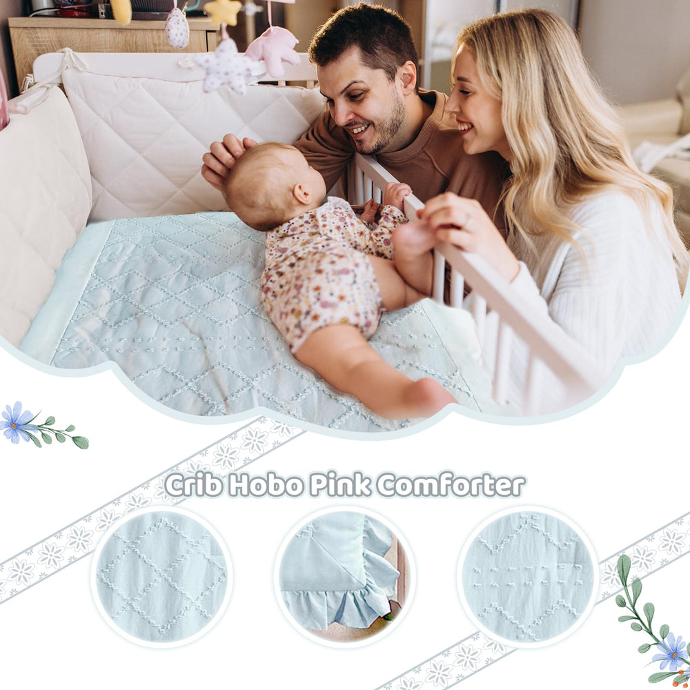 Wowelife baby nursery soft fabric close-up highlighting gentle touch for sensitive skin