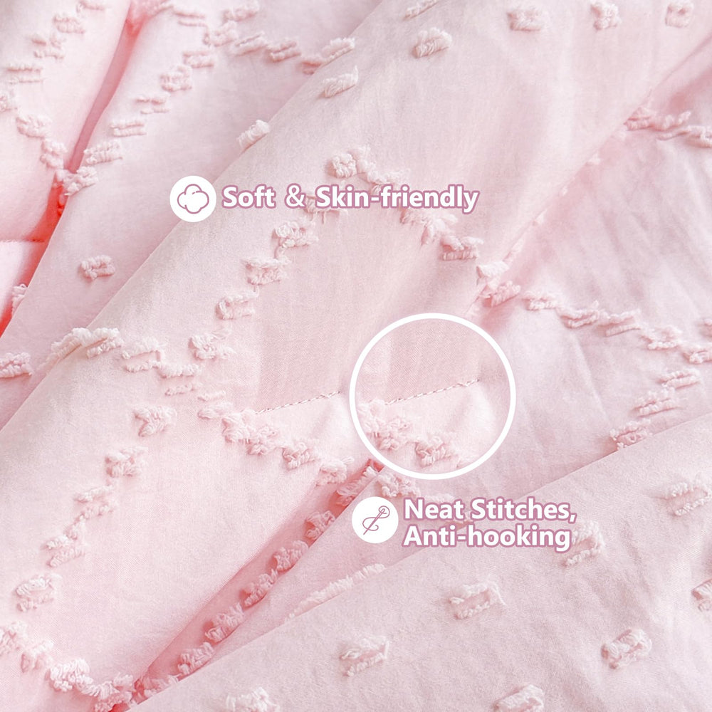 Wowelife pink boho nursery setup showcasing cohesive theme