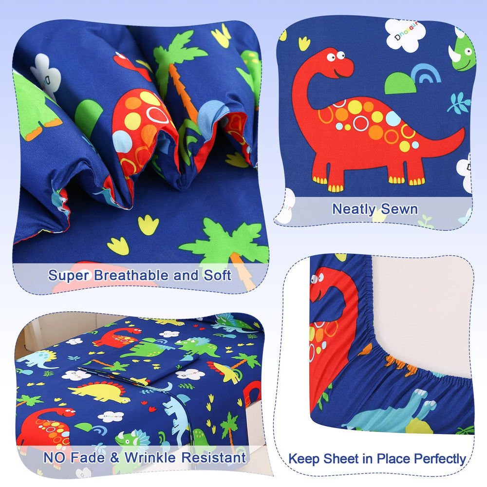 Wowelife fitted sheet with deep pockets fits toddler mattresses securely