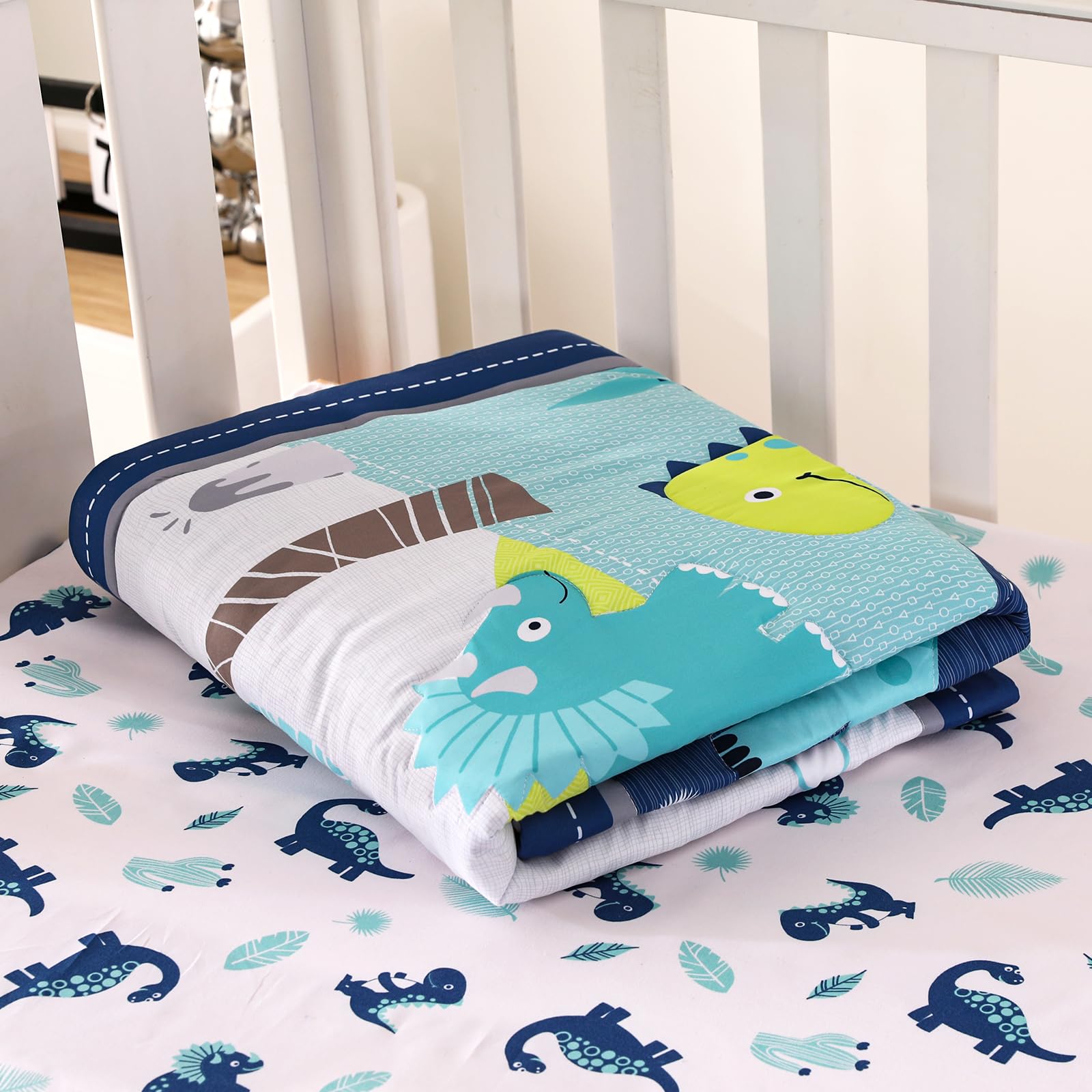 Wowelife dinosaur nursery decor adds color and warmth to the nursery