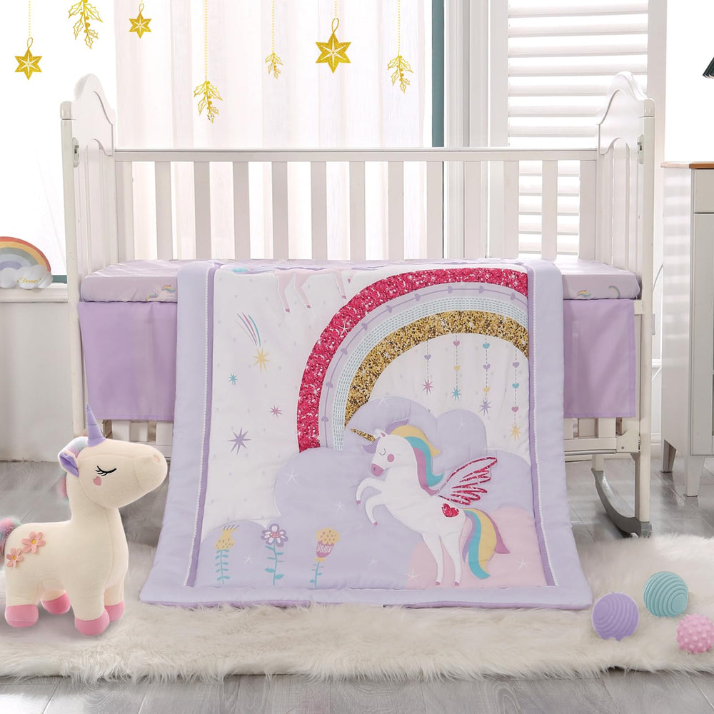Wowelife easy-care-wash-dry design simplifies nursery laundry routines.