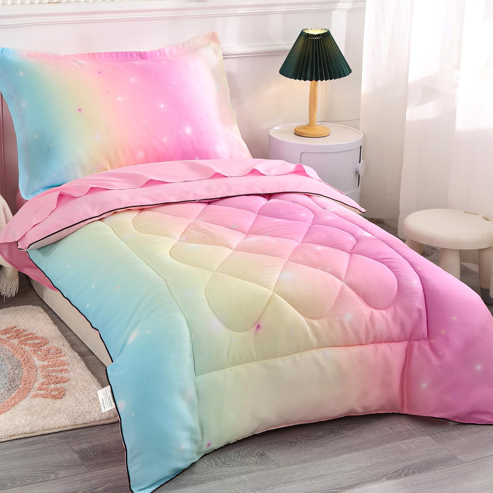 Wowelife pink toddler flat sheet with soft touch and easy care appeal.