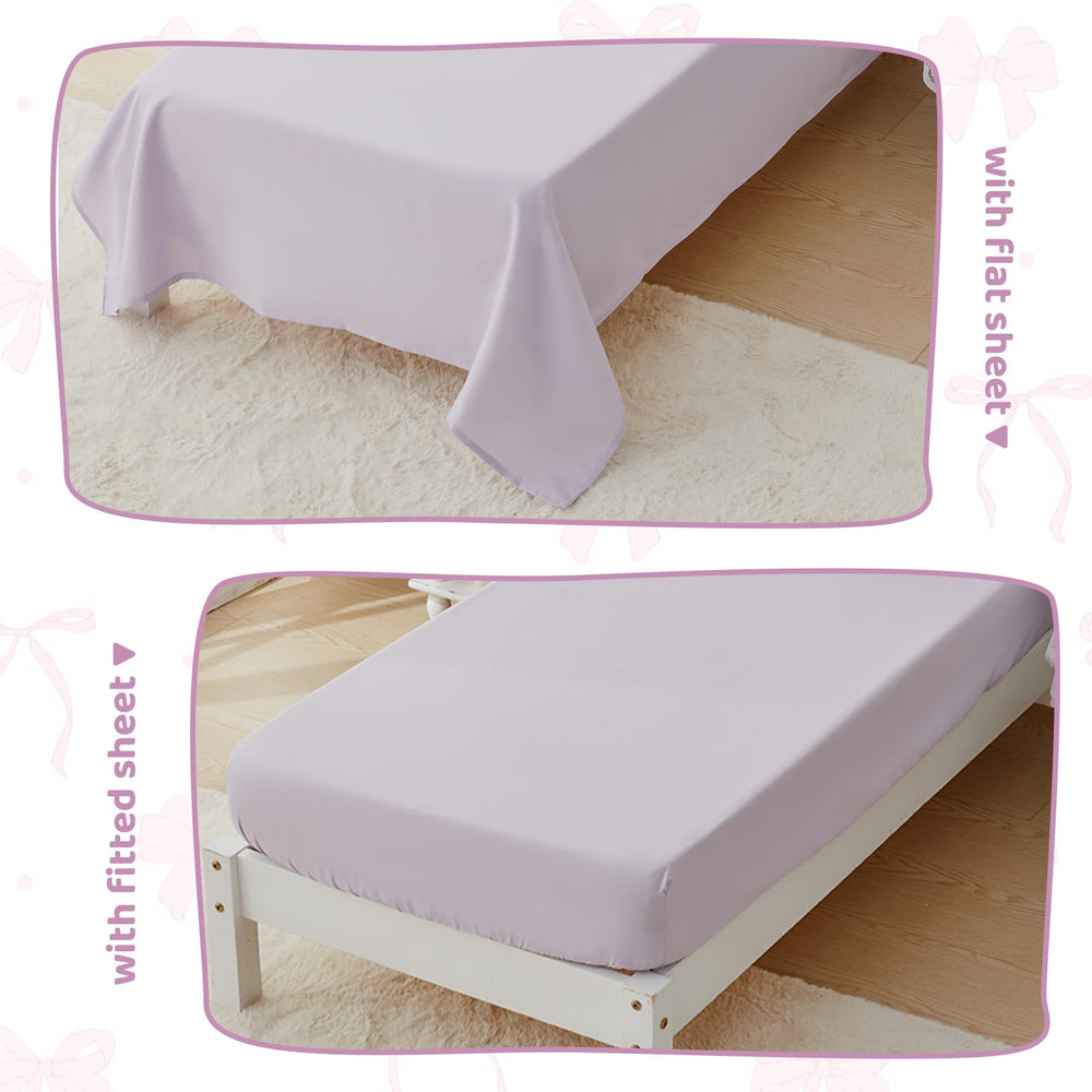 Wowelife Princess comforter demonstrates soft, breathable material ideal for all seasons