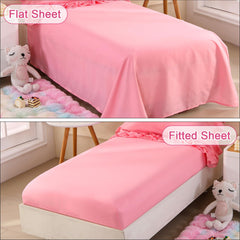 Wowelife pink pillowcase enhances softness for kid-friendly sleep