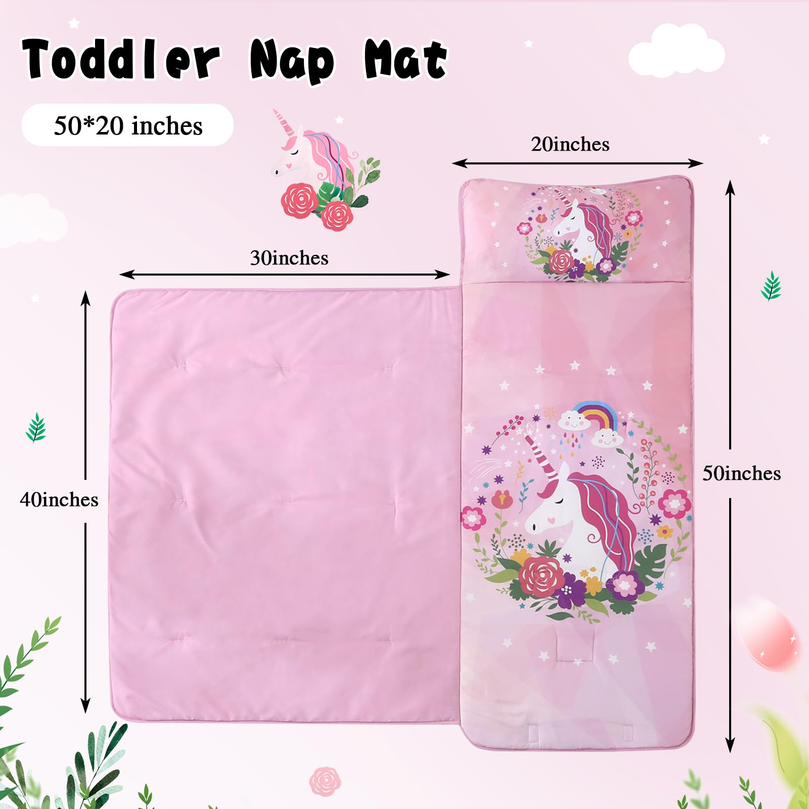 Wowelife fleece blanket nap mat provides cozy warmth during naps.