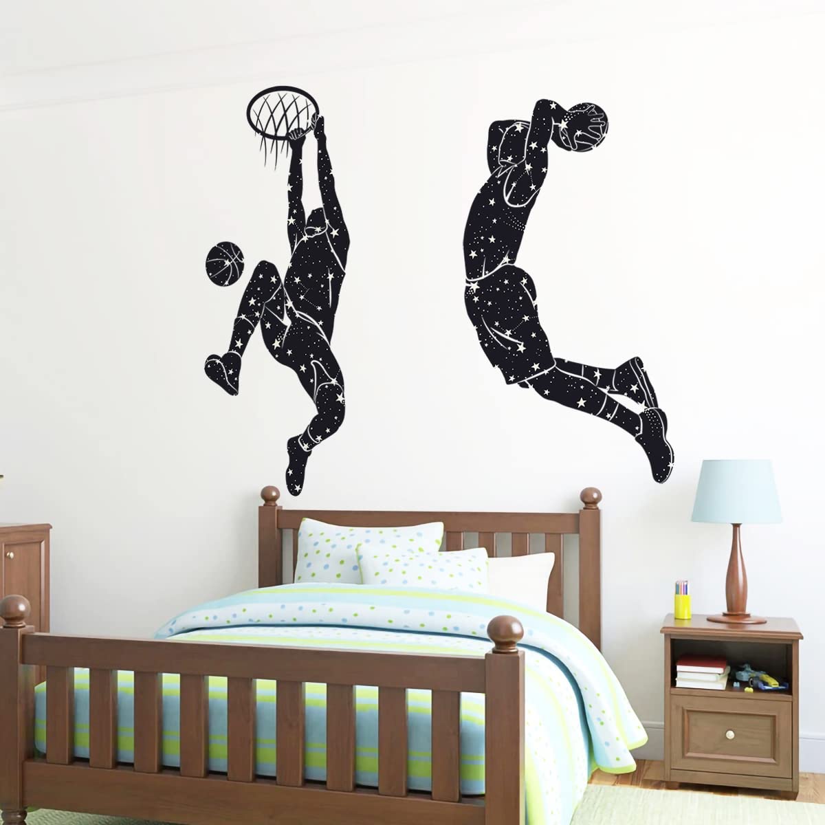 WOYINIS black vinyl decals offer durable decor on smooth surfaces.