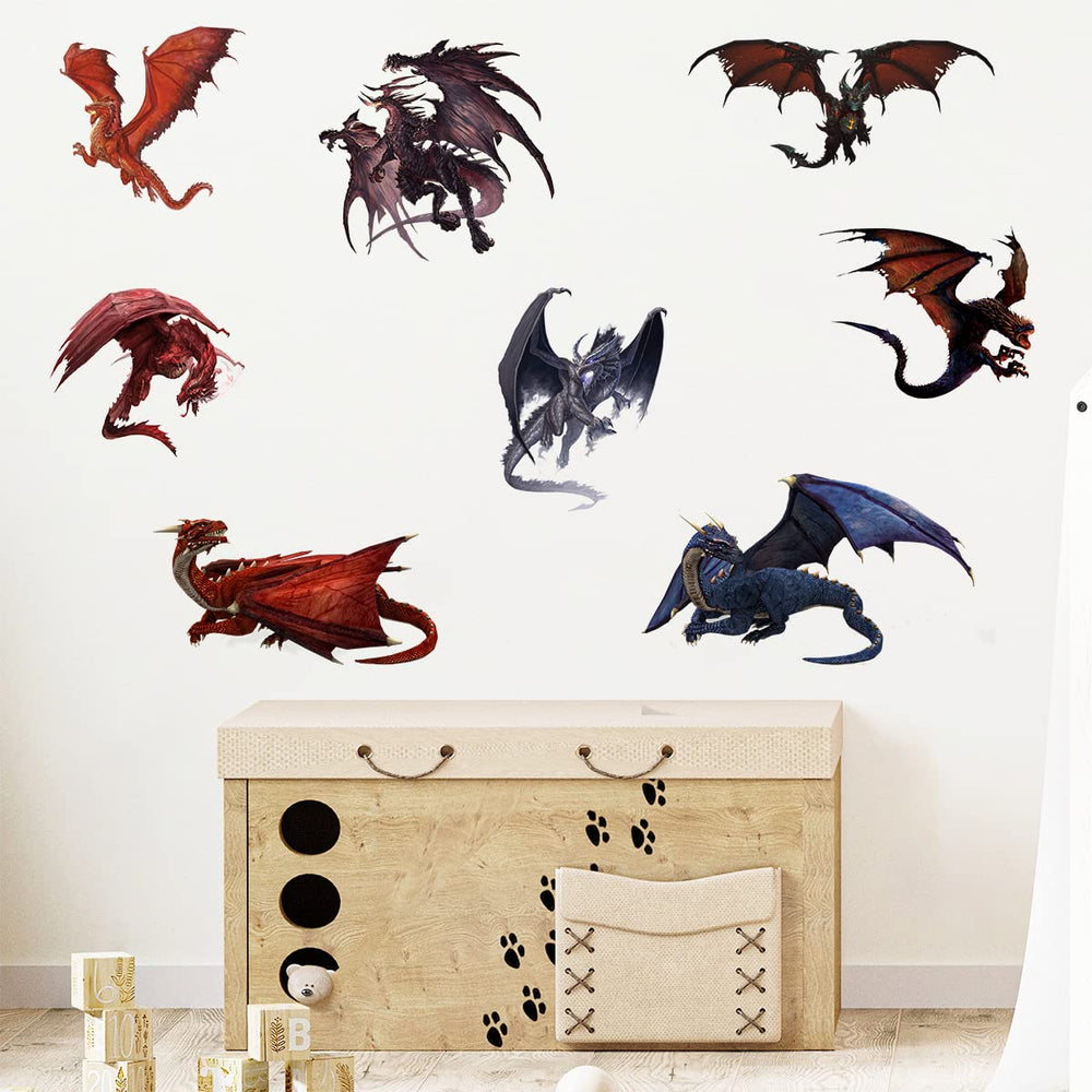 WOYINIS dragon wall decor ideal for nurseries and classrooms to spark creativity.