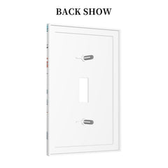 Wpshijia cartoon space rocket wall plate 4-gang adds whimsy to living spaces