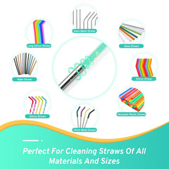 WQSS AOEIU bristles closeup show dense silicone for deep residue removal.