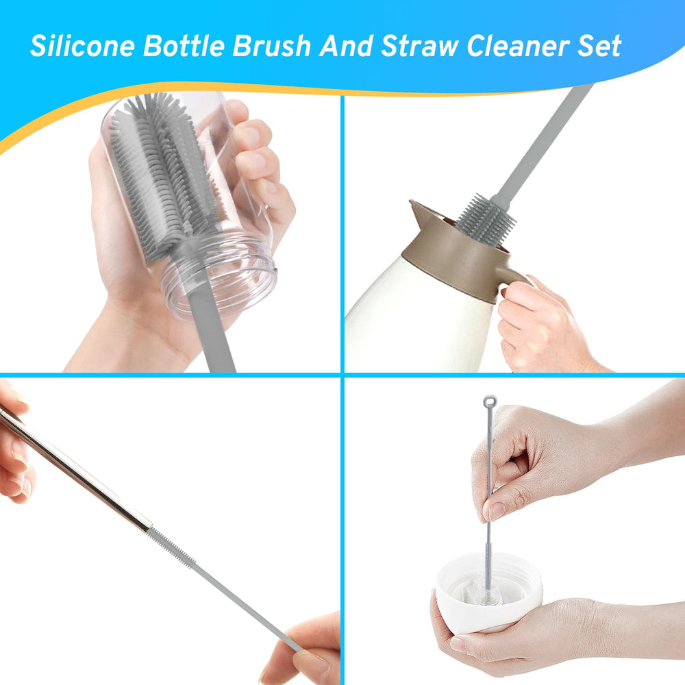 WQSS AOEIU heat resistant kitchen brush suitable for diverse cleaning tasks.