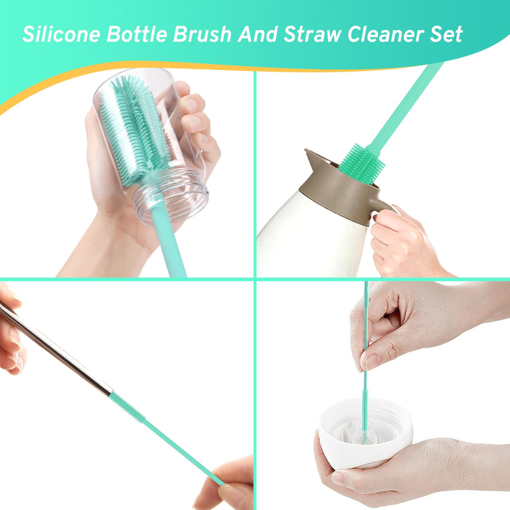 WQSS AOEIU heat-resistant silicone withstands hot water for quick sanitizing.