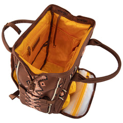 Wrangler Aztec Backpack insulated-bottle-pockets keeping bottles ready during daytime outings.