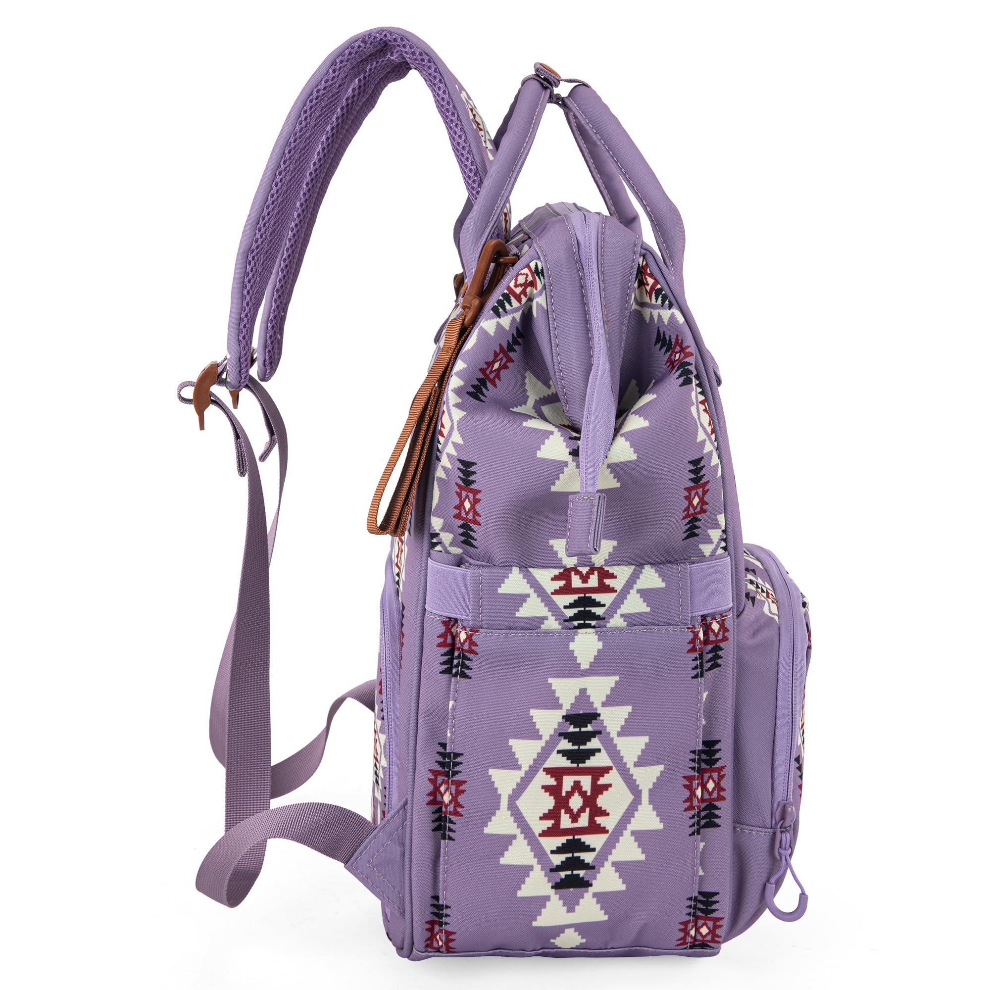 Wrangler Aztec Backpack adjustable shoulder straps for all-day comfort