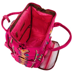 Wrangler Aztec Backpack with stroller strap for hands free mobility