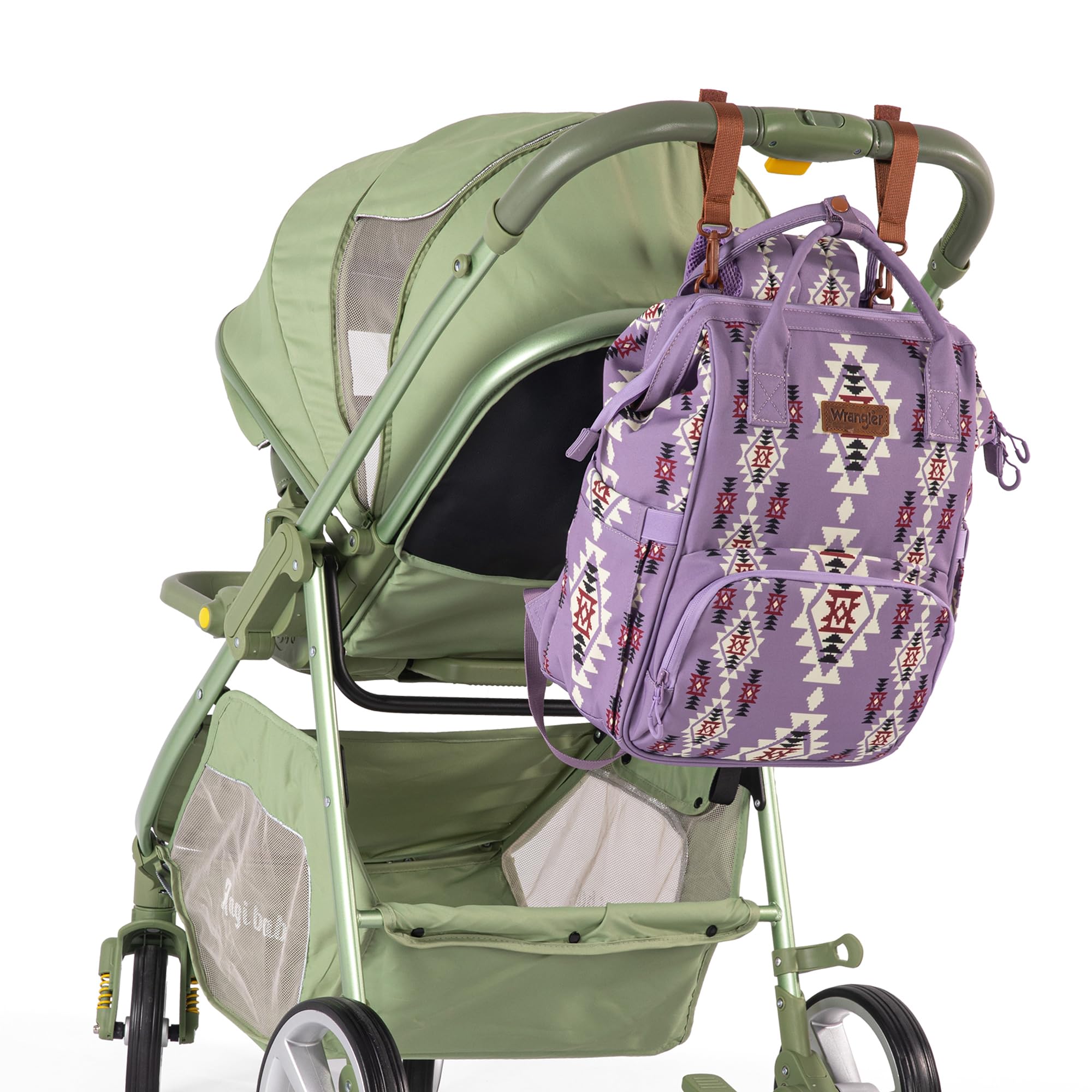 Wrangler Aztec Backpack ready for travel and daily use scenarios