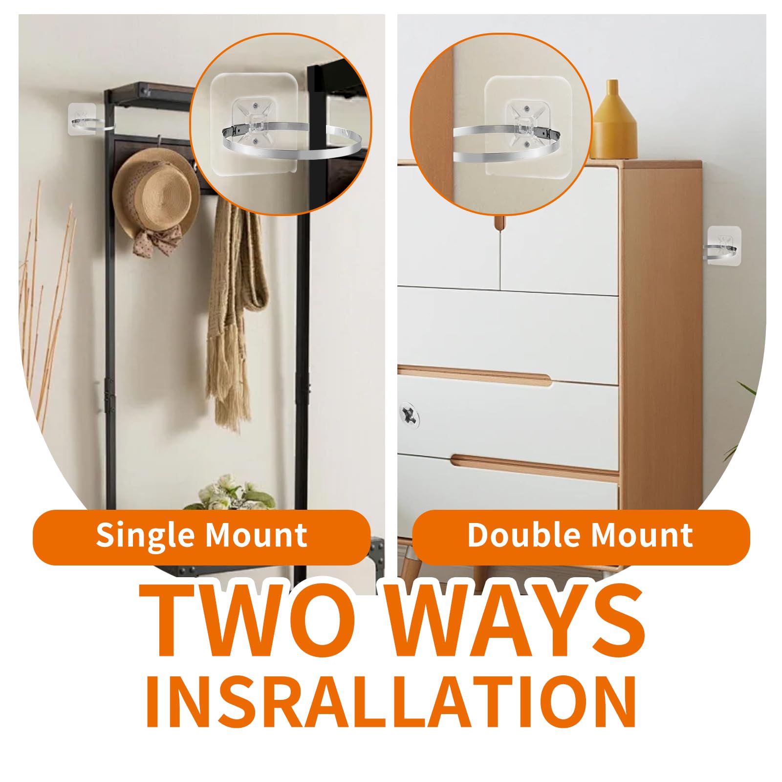 WRICHEAR nanotech tape installation demonstrates drill-free anchoring for quick setups