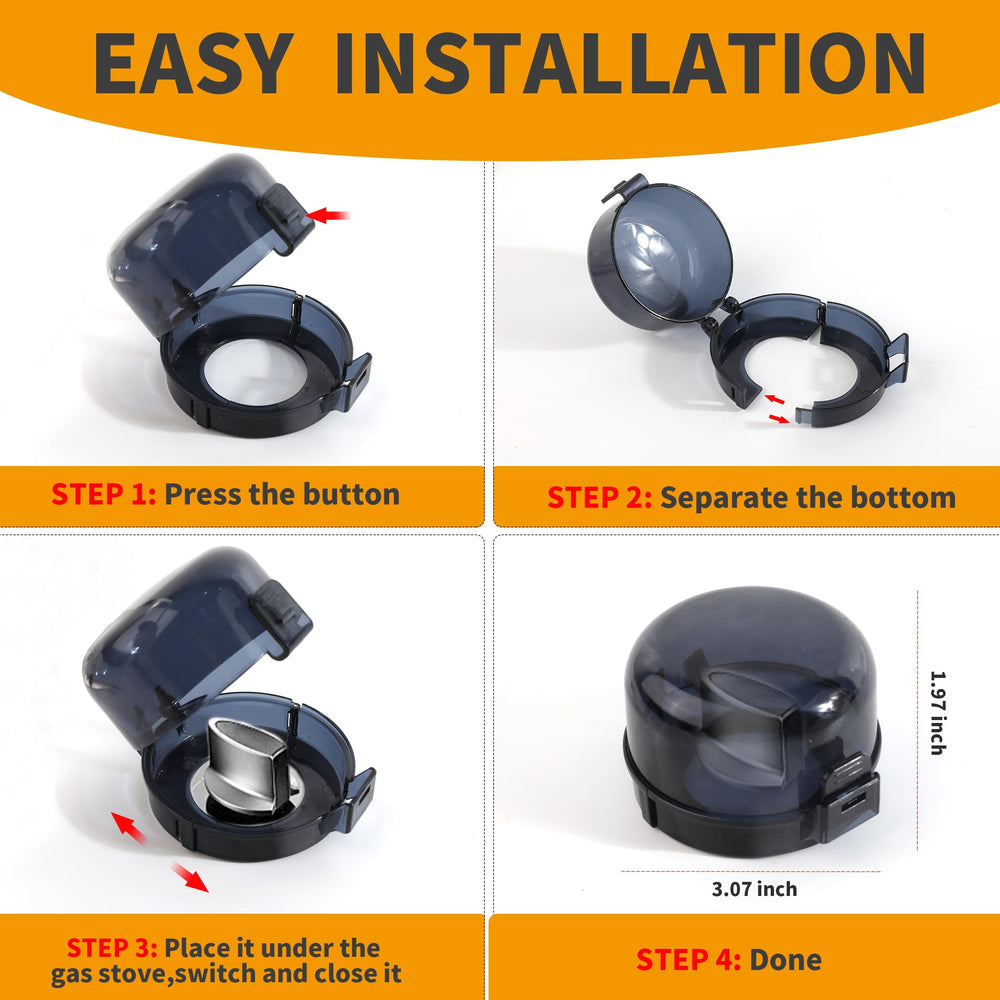 WRICHEAR stove-oven safety kit in use shows protective barriers for kids.