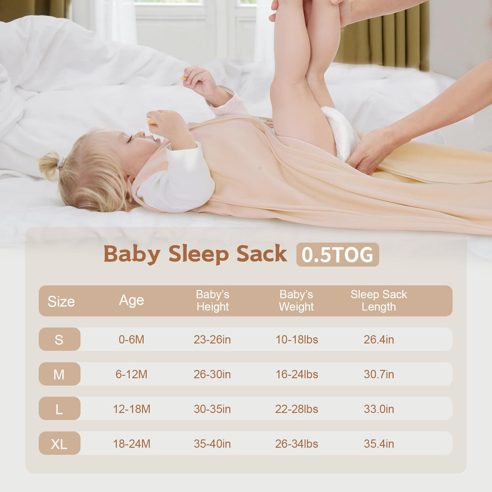Wrrernsin sleep sack with collar zip cover protecting baby's skin