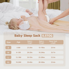 Wrrernsin sleep sack with collar zip cover protecting baby's skin