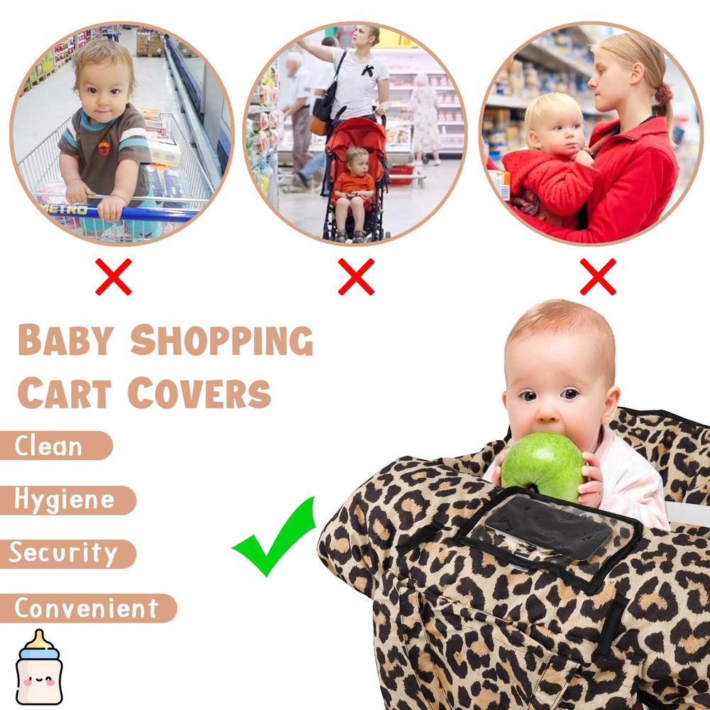 Wruzbxcn cart cover multiple pockets for organizing essentials.