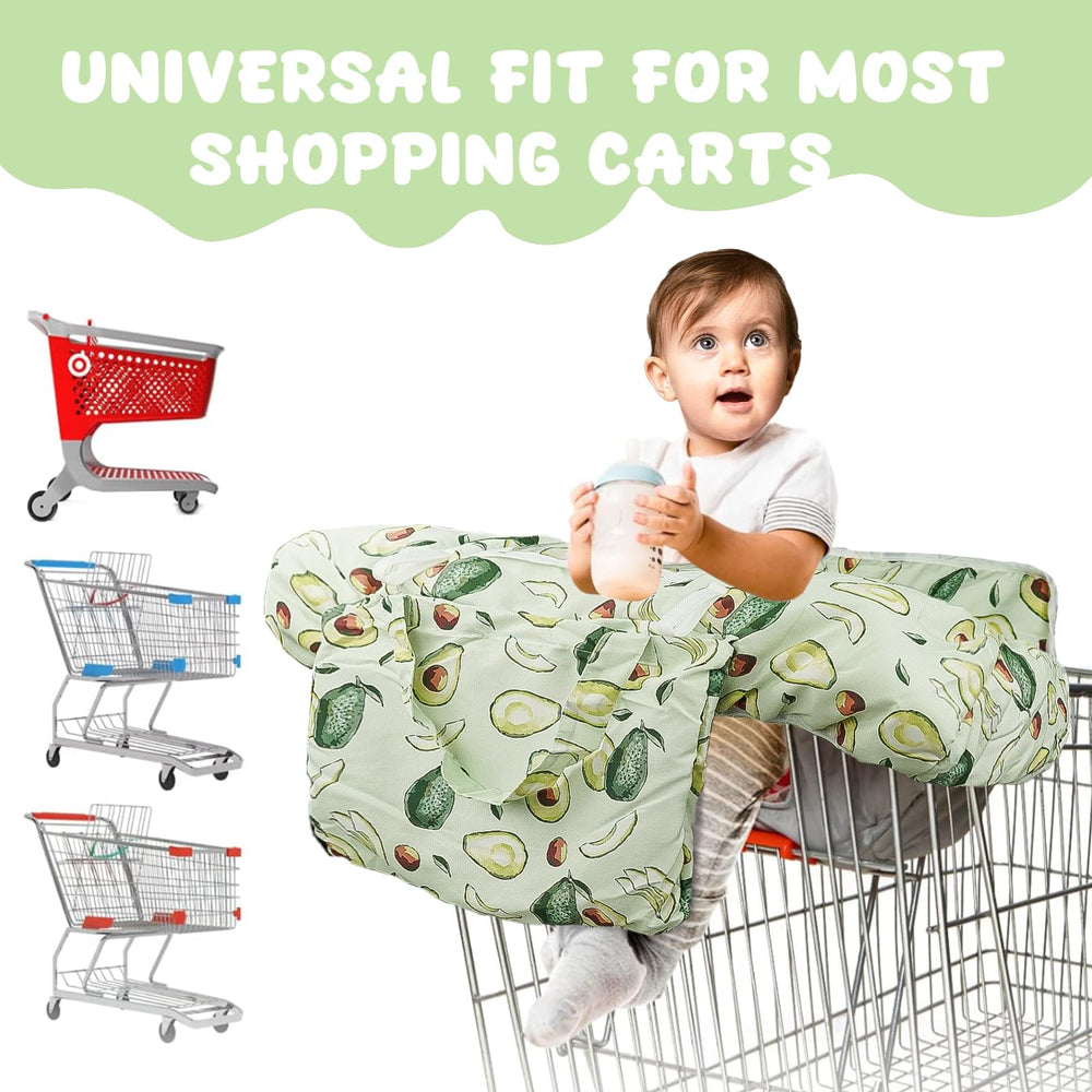 Wruzbxcn shopping-cart-cover soft breathable material gentle touch for baby skin