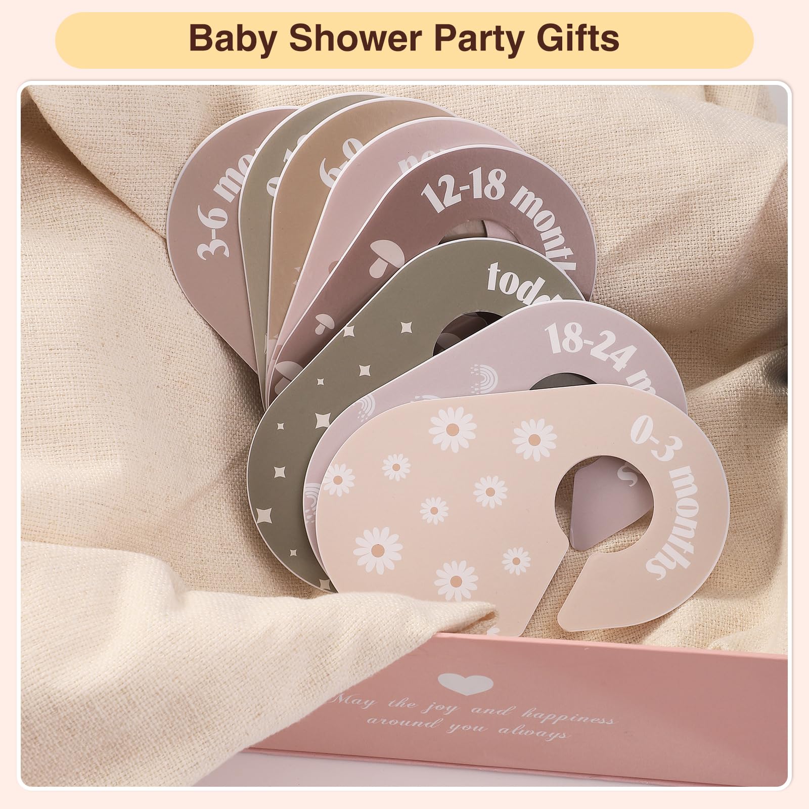 WSICSE Baby Closet Divider fits most wardrobes and hangers